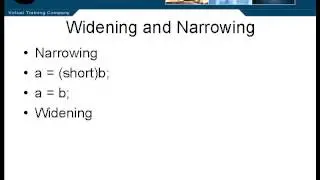 Lesson11 Widening and Narrowing- VTC Java Tutorial