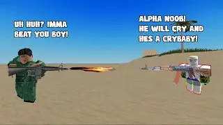 I became Yusuke Urameshi to Destroy Toxic Players in War Tycoon!