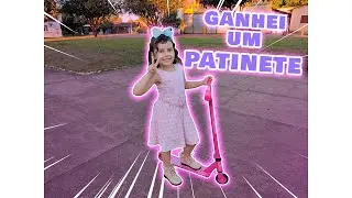 Dia incrível com meu novo patinete de manobras