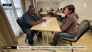 Les futurs gardiens d'immeubles passent leurs examens