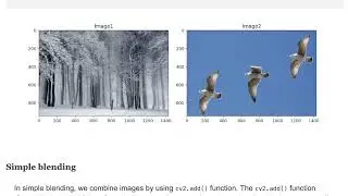 Image blending example with OpenCV in Python