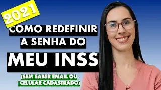 Redefinir Senha do MEU INSS │ Como Recuperar a Senha do MEU INSS