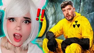 ESTAR EN UN BUNKER NUCLEAR POR $500,000!🤑☢️¿TE ATREVES?👀 REACCIONANDO A MR BEAST