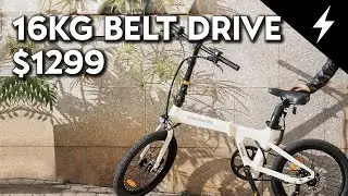 ADO Air 20: E-bike that weighs 16kg + belt-drive for  $1299!
