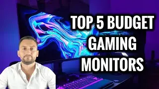 TOP 5 Best Budget Gaming Monitors in 2024
