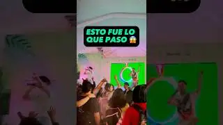 Esto pasa en nuestros shows en vivo 😝