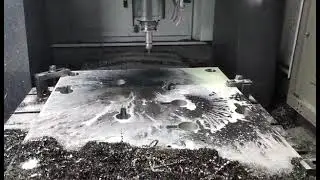 Mould process for aluminum foil container