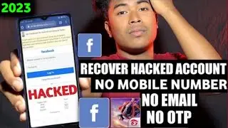 How To Recover Hacked Facebook Account Without Mobile Number And Email OTP 2023 | Technicalpapan