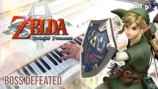 Boss Defeated – Zelda: Twilight Princess | Relaxing Piano cover