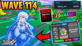 This NEW Unit DOUBLES Unit's Damage!! (META UNIT!) | Falcon 6* Damage Farm - All Star Tower Defense