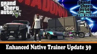 GTA 5 - Enhanced Native Trainer Update 39