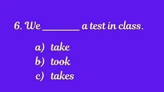 10 QUESTIONS English Quiz for Beginners