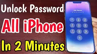 Unlock iPhone Without Passcode | Reset iPhone Passcode | Unlock iPhone Forgot Passcode