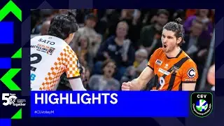 TOURS VB vs. BERLIN Recycling Volleys - Match Highlights