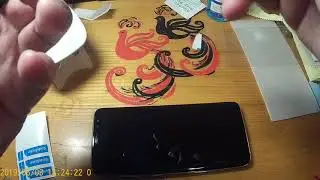 Посылка из Китая и наклеивание UV пленки Samsung S8