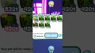 Making Shiny Darkmatter Pets Easily 