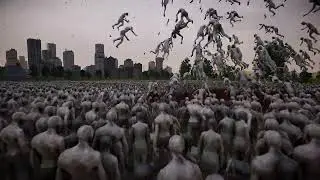 1 Goku vs 1,00,000 zombies epic battle