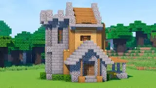 Средневековый дом в Майнкрафт - Как построить дом Minecraft