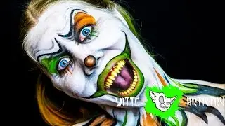 ✅SCARY CLOWN Halloween Makeup Tutorial in 4K - Witte Artistry