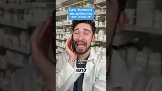 HOW PHARMACISTS SAVE LIVES PT. 2 #pharmacist #pharmacy #pharmacytechnician #retailpharmacy #shorts