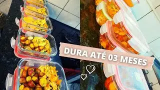 Purê de ABÓBORA, Batata Doce ASSADA com FRANGO desfiado - MARMITA DA SEMANA| Organização Alimentar