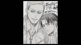Attack On Titan | Erwin x Levi | Eruri |Sexy Back