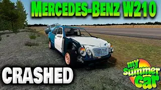 I CRASHED MERCEDES W210 I My Summer Car