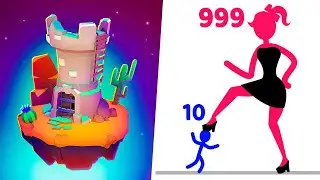Hidden lands vs Stick War Hero Tower  - Android Walkthrough Gameplay (Part 1)