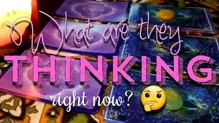 What are they thinking RIGHT NOW? | Pick A Card Tarot | Timeless | 🤔🧠🤔