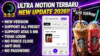 LIGHTWEIGHT AND STABLE‼️ NEWEST 2026 MOD FREE | ULTRA MOTION SUPPORT ALL PRESET 5 MB
