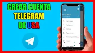 Como crear cuenta de Telegram de USA