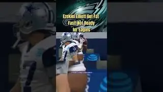 Ezekiel Elliott Got Fat Fast: Eagles Cowboys Christmas Eve 