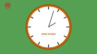 How to create clock animation in after effect | Clock animation after effects tutorial