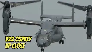 Epic USAF V22 Osprey Takes Flight at RAF Mildenhall!