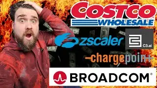 🔴Live Stock Market Earnings! Costco Stock, ZScaler Stock, C3ai Stock, Chargepoint, Broadcom