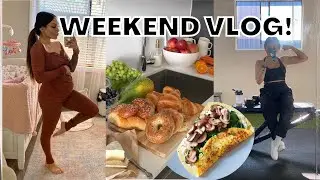 WEEKEND VLOG! My Morning Routine, How to make the perfect omlete, Grocery haul, Cook with me!