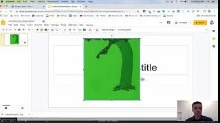 2. Changing the size of your Google Slides to match your picture size