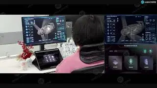 Wind Turbine Digital Twin | The multi-screen interactive control of wind turbine 3D visualization