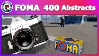 Abstract Photography on Film. Foma 400. Skate Park