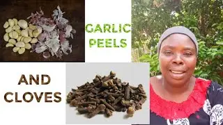 GARLIC PEELS AND CLOVES FOR POULTRY BIRDS TREATMENT 🧑‍🌾