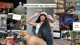 Como fazer um vision bord | Painel dos sonhos no celular / VOLTEI PARA O YOUTUBE.