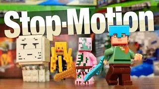 4 NEW MINECRAFT LEGO SETS!!! (Animation & Review)
