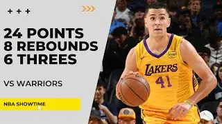 Cole Swider 24 Points, 8 Rebs, 6 Threes vs Warriors I 2025 NBA Summer League