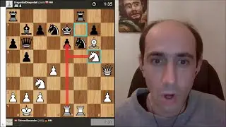 Радостно играю на мат!!! Ох и напряг я его))) Шахматы в стиле Каспарова/Таля.