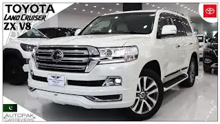 Toyota Land Cruiser ZX V8 2018. Best SUV in Pakistan | Detailed Review with Price