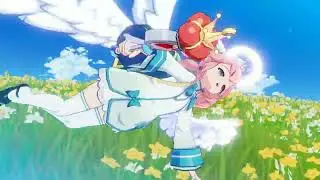 My Green cute angel team in 4-1 Story Mode Gameplay and current state of my main team [Outerplane]