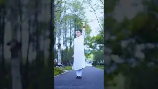 八段锦第三段，每边各九次练习早晚各一次，改善手臂各种不适 #八段锦 #道系青年 #强身健体传递正能量