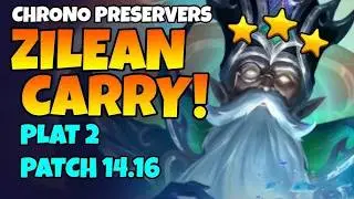 Zilean 3 Star 6 Preserver TFT Set 12 – Time to Dominate!