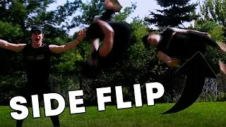 MY SIDE FLIP PROGRESSION (HOW TO SIDE FLIP)