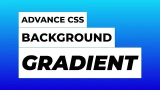 How To Add Background Gradient In HTML CSS